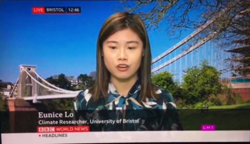 Eunice Lo on BBC News 